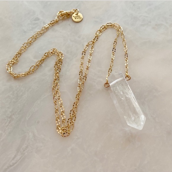 NEW! Double Terminated Quartz Necklace - Picture 3 of 8